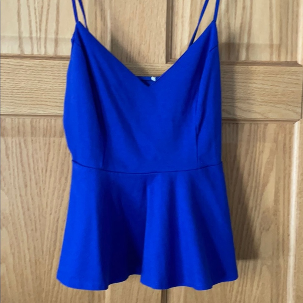 Blue top